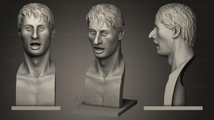 Busts and bas-reliefs of famous people (BUSTC_0200) 3D model for CNC machine